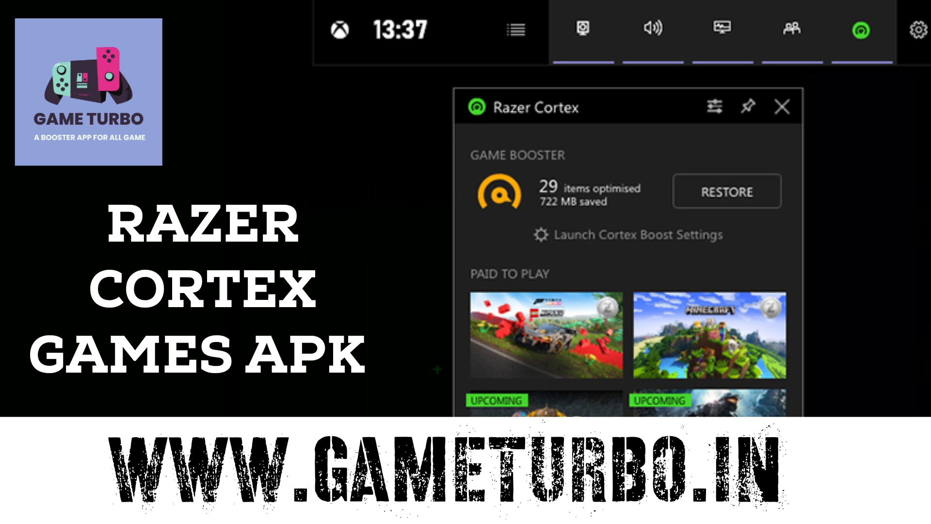 RAZER CORTEX APK DOWNLOAD 2023